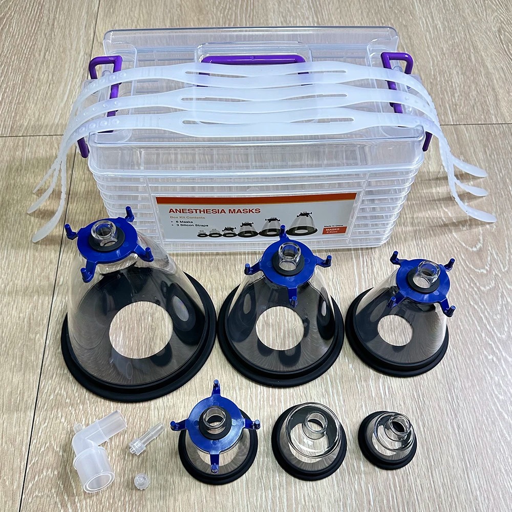Pet Supplies Warehouse - Masker pernapasan hewan peliharaan Kit anestesi
