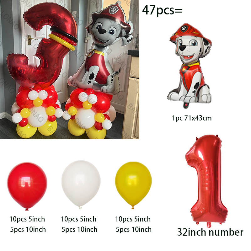 47 buah Paw Patrol balon kapte - Pet Supplies Warehouse ulasan dan harga