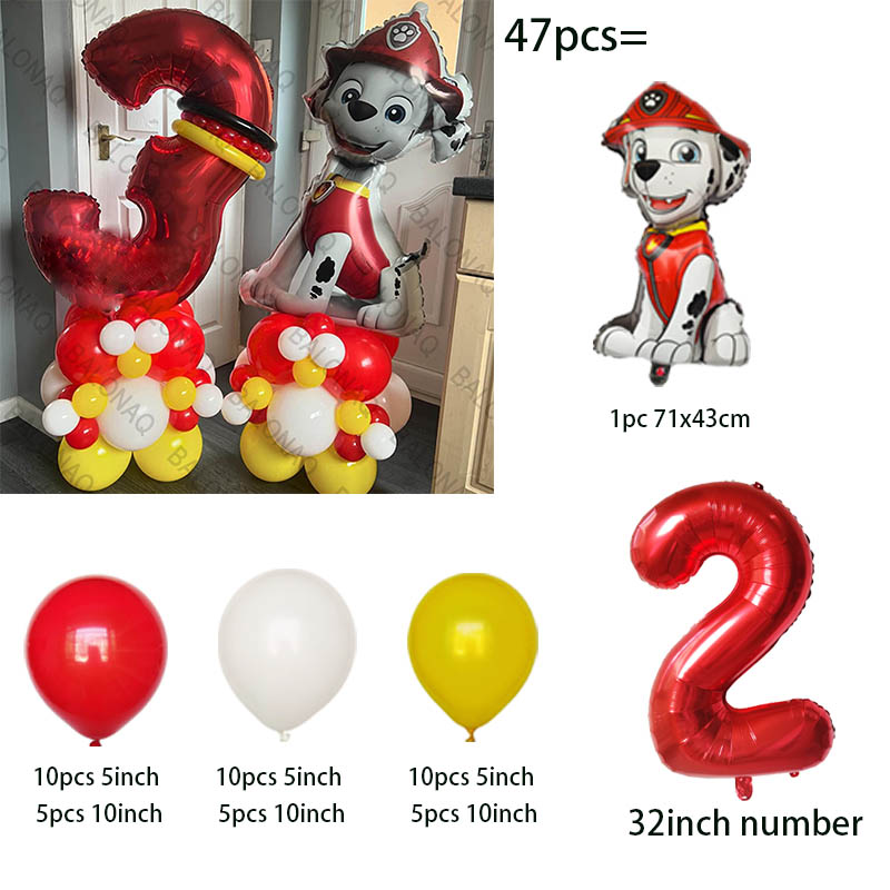 47 buah Paw Patrol balon kapte - Pet Supplies Warehouse ulasan dan harga