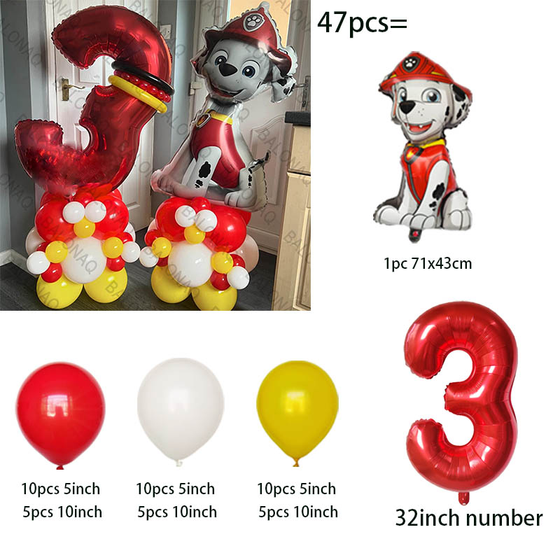 47 buah Paw Patrol balon kapte - Pet Supplies Warehouse ulasan dan harga