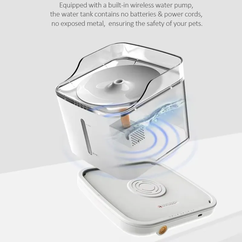 Kontrol Aplikasi Pintar Baru W - Pet Water Fountain ulasan dan harga