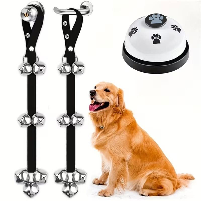 ABGH-Dog Doorbell Training Adj - Training Clicker Dog ulasan dan harga