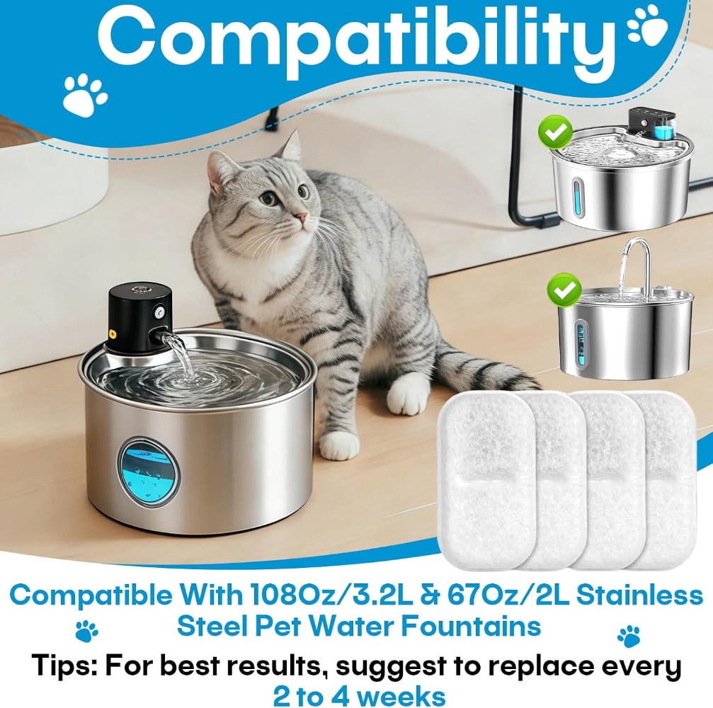 Filter Pengganti Air Mancur He - Pet Water Fountain ulasan dan harga