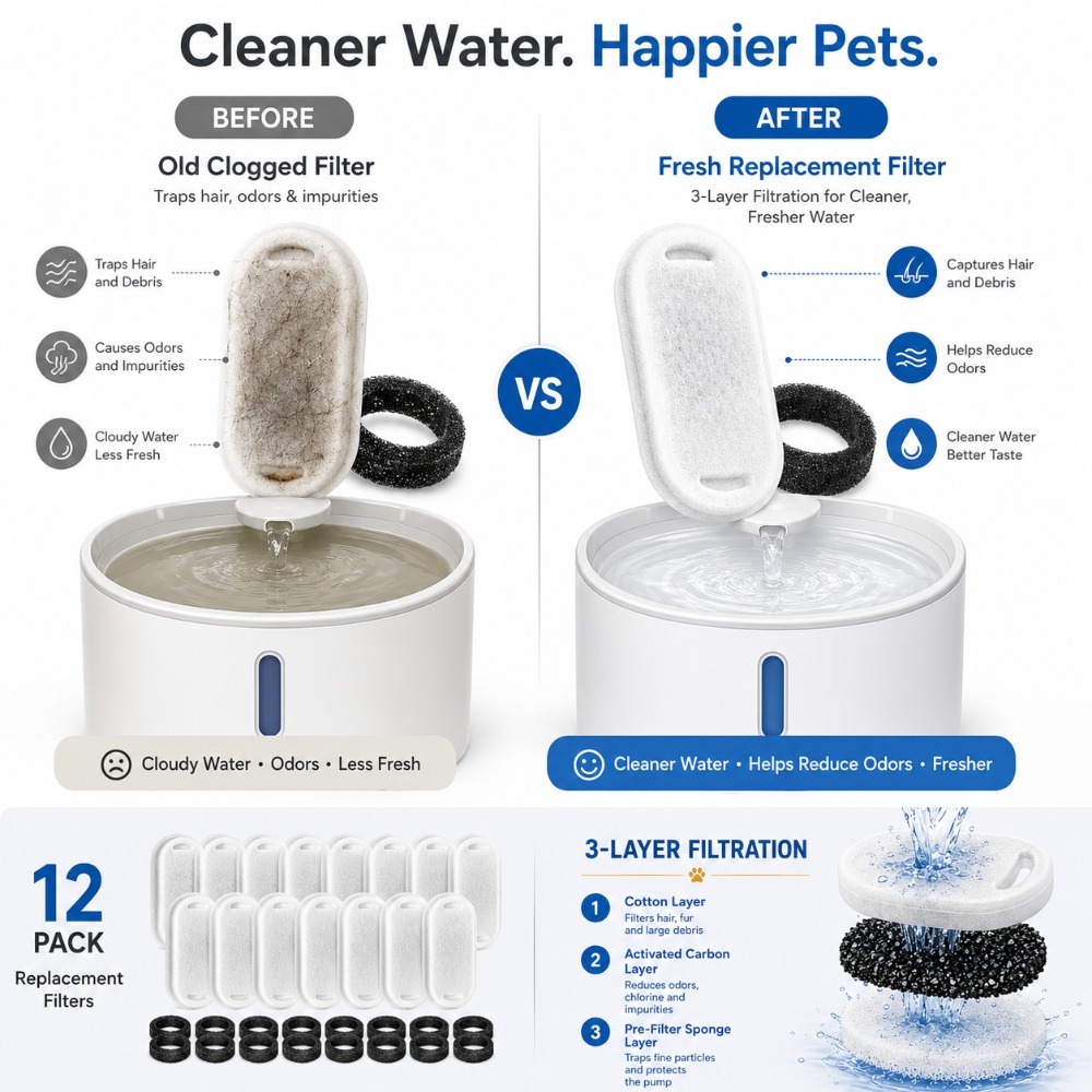 Filter Air Mancur Hewan Peliha - Pet Water Fountain ulasan dan harga