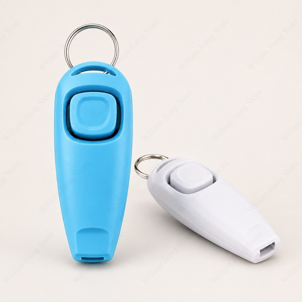 1/2/3 2 in 1 Clicker dan Pelui - Training Clicker Dog ulasan dan harga